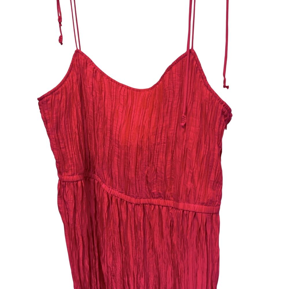 ✨ Ulla Johnson Orla Dress | Size 12 | Romantic Plissé Satin ✨ - Picture 5 of 11